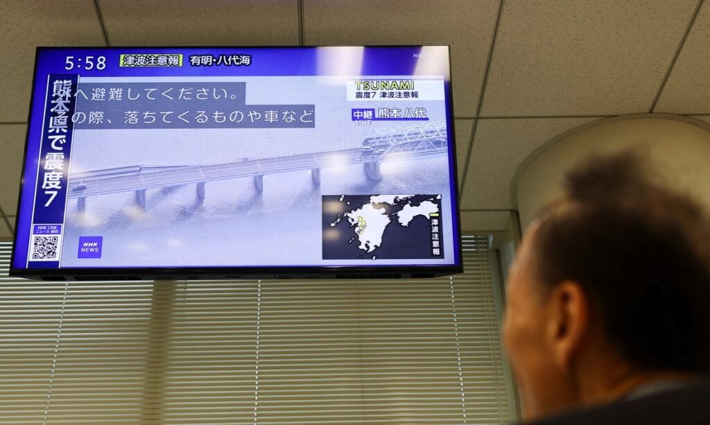 Forte terremoto de 7.1 graus abala Kumamoto e causa interrupções no Japão