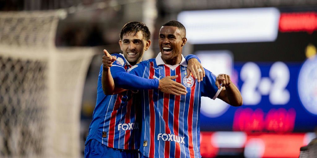 Bahia vence Bragantino fora de casa e consolida vaga no G-5 do Brasileirão