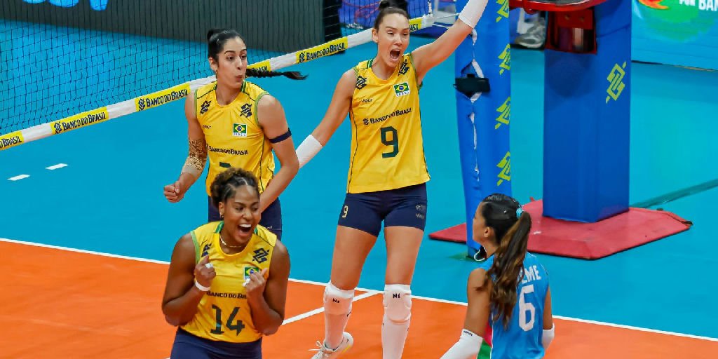 Brasil bate Argentina, conquista o Pré-olímpico invicto e assegura vaga em Los Angeles 2028