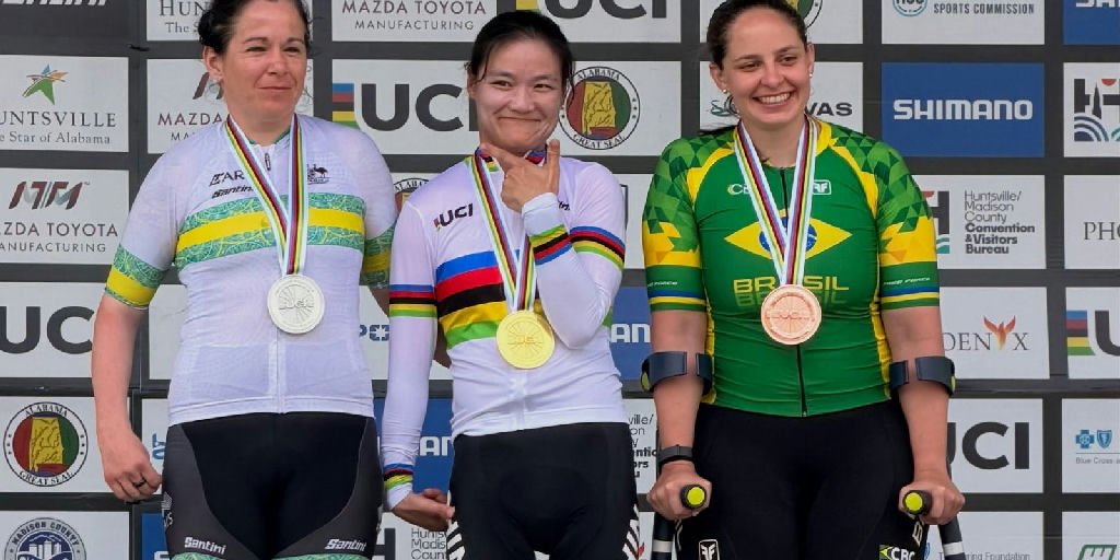 Brasil conquista cinco medalhas no Mundial de paraciclismo em Huntsville