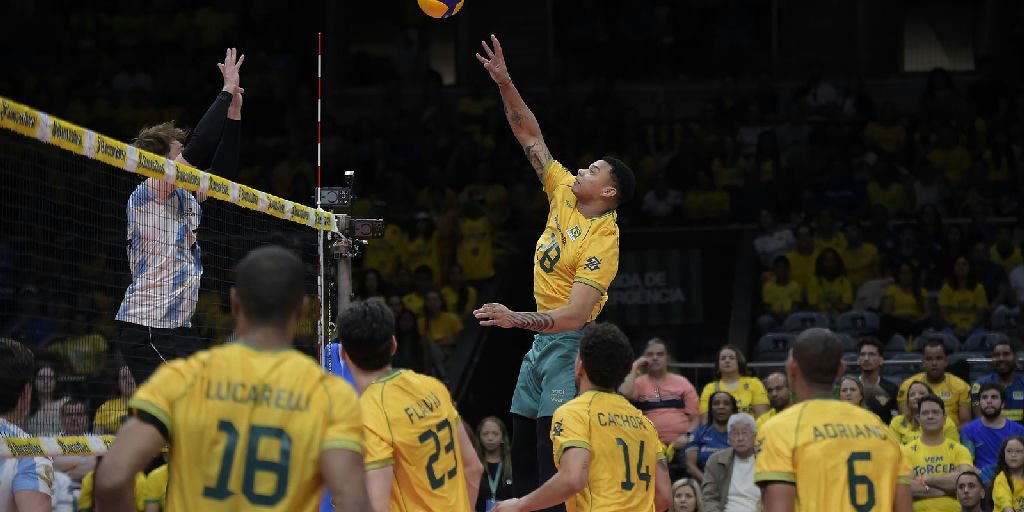 Brasil conquista título sul-americano e garante vaga no vôlei para Los Angeles 2028