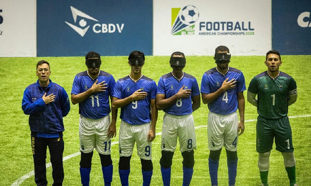 Brasil enfrenta Costa Rica em busca de vaga na final da Copa América de futebol de cegos