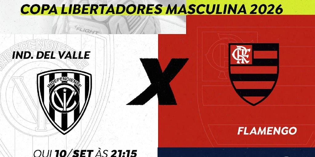 Rádio Nacional leva ao vivo o duelo de quartas entre Flamengo, campeão, e Del Valle no Equador