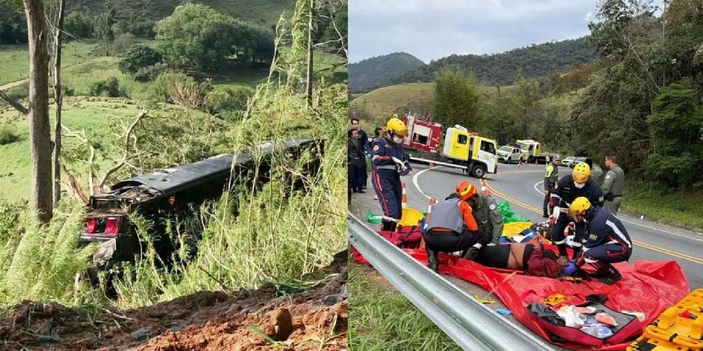 Tragédia na Sp-052: acidente de ônibus em Cruzeiro deixa cinco mortos e mobiliza socorro