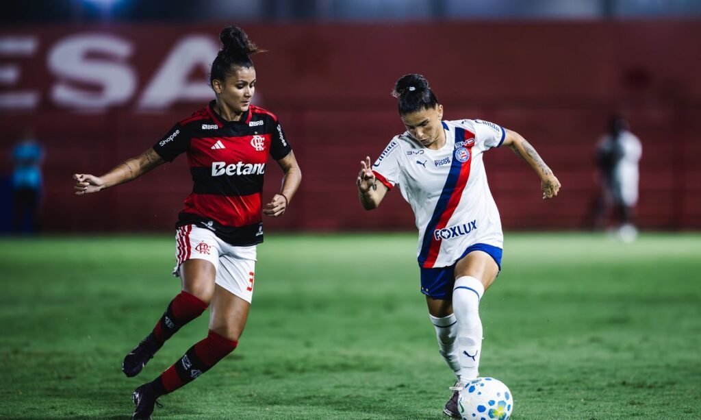 CBF define semifinais da Copa do Brasil Feminina com Bahia contra Flamengo e Internacional pegando o Bragantino