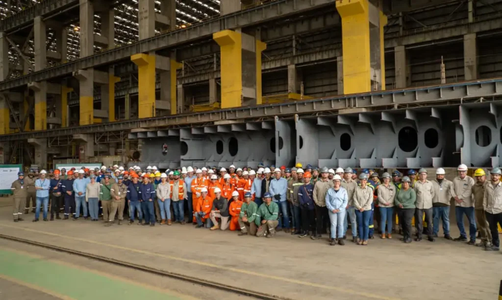 Estaleiro Rio Grande inicia construção de navios para a frota da Transpetro
