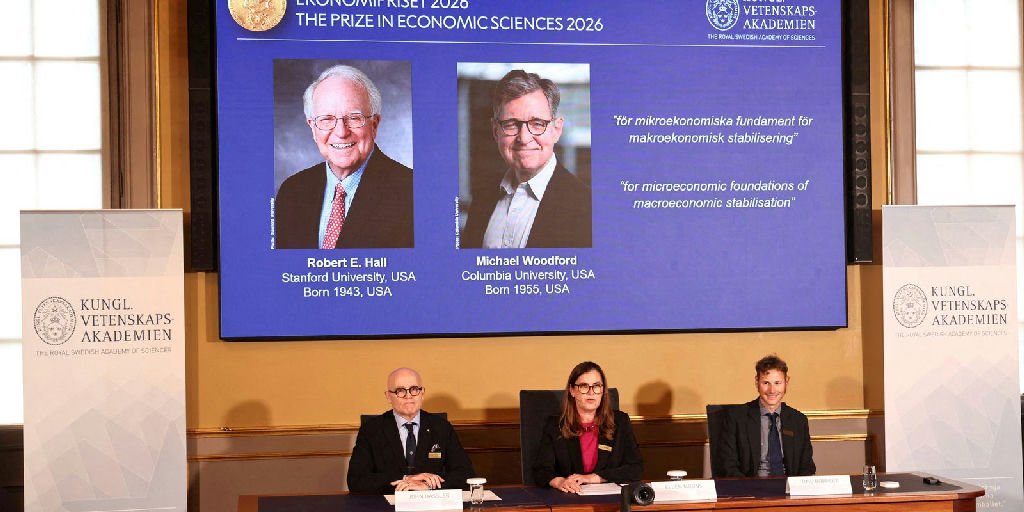 Pesquisadores dos EUA recebem Nobel de Economia por modelos de estabilização