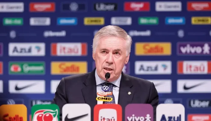 Carlo Ancelotti chama 26 atletas da seleção brasileira para amistosos com Japão e Singapura