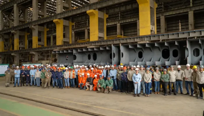 Estaleiro Rio Grande inicia construção de navios para a frota da Transpetro