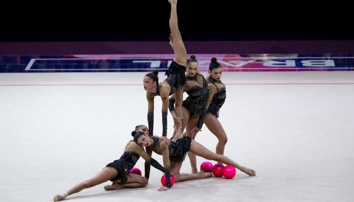 Ginástica rítmica: Brasil conquista bronze no Mundial e carimba passaporte para Los Angeles 2028