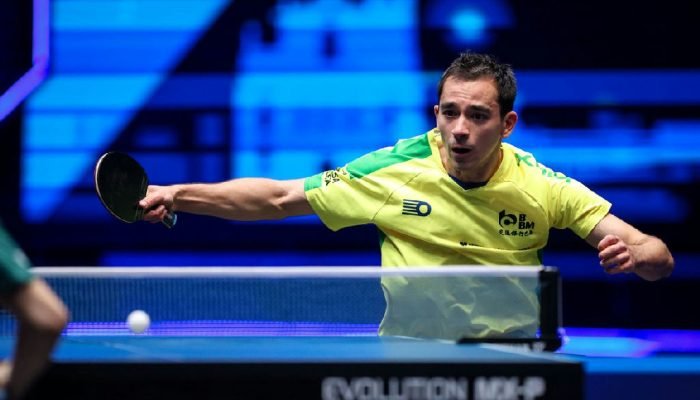 Hugo Calderano avança no China Smash e enfrenta alemão nas oitavas de final