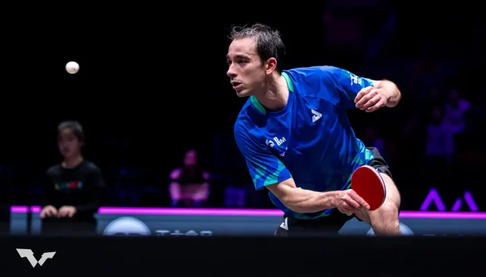 Hugo Calderano estreia com vitória dominante no Smash Europe em Malmo