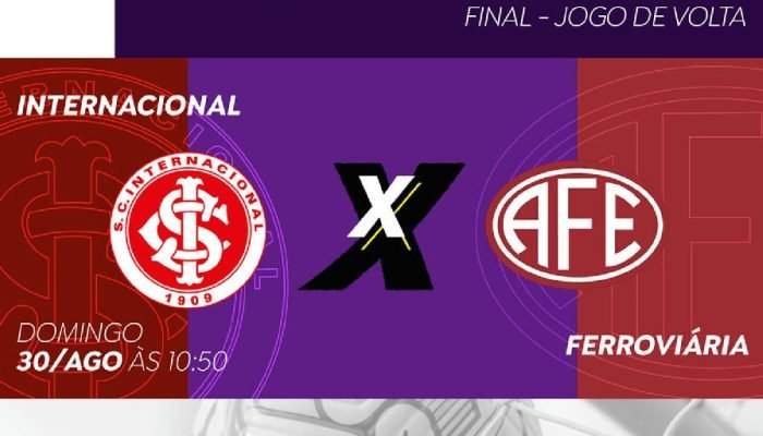 Internacional e Ferroviária decidem Brasileirão Feminino Sub-17 ao vivo na TV Brasil domingo (30