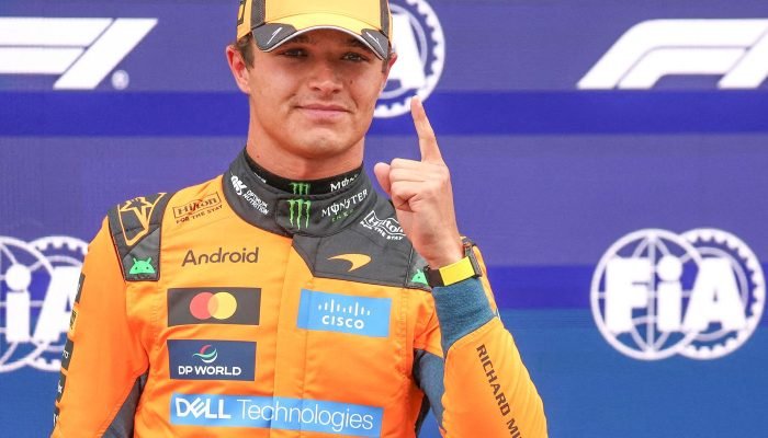 Lando Norris conquista a pole position no GP da Holanda