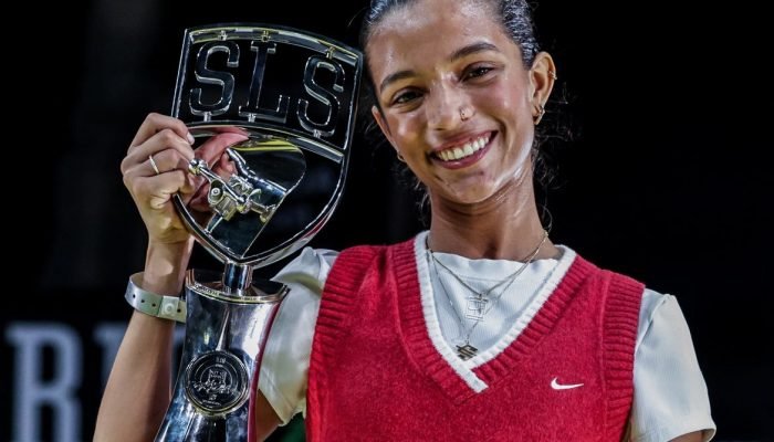 Rayssa Leal supera dores e conquista etapa carioca da Street League Skateboarding