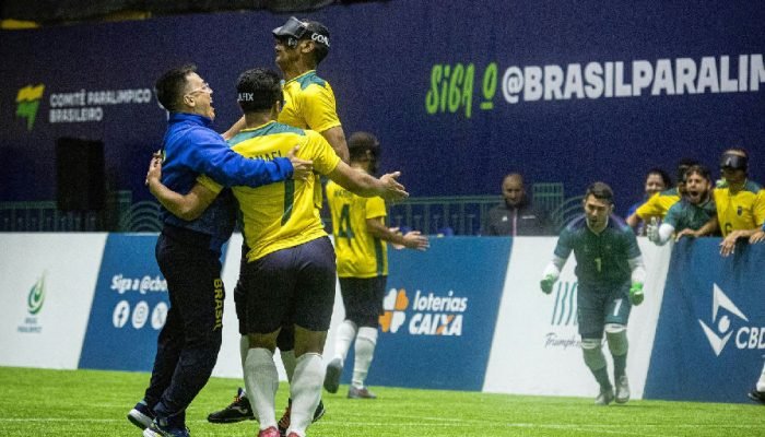Seleção Brasileira de Futebol de Cegos avança à final da Copa América contra Colômbia