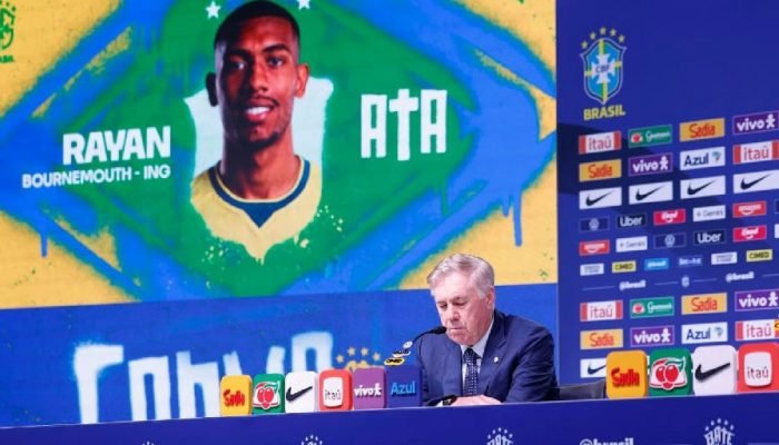 Seleção brasileira terá 26 jogadores chamados por Ancelotti para renovação em amistosos